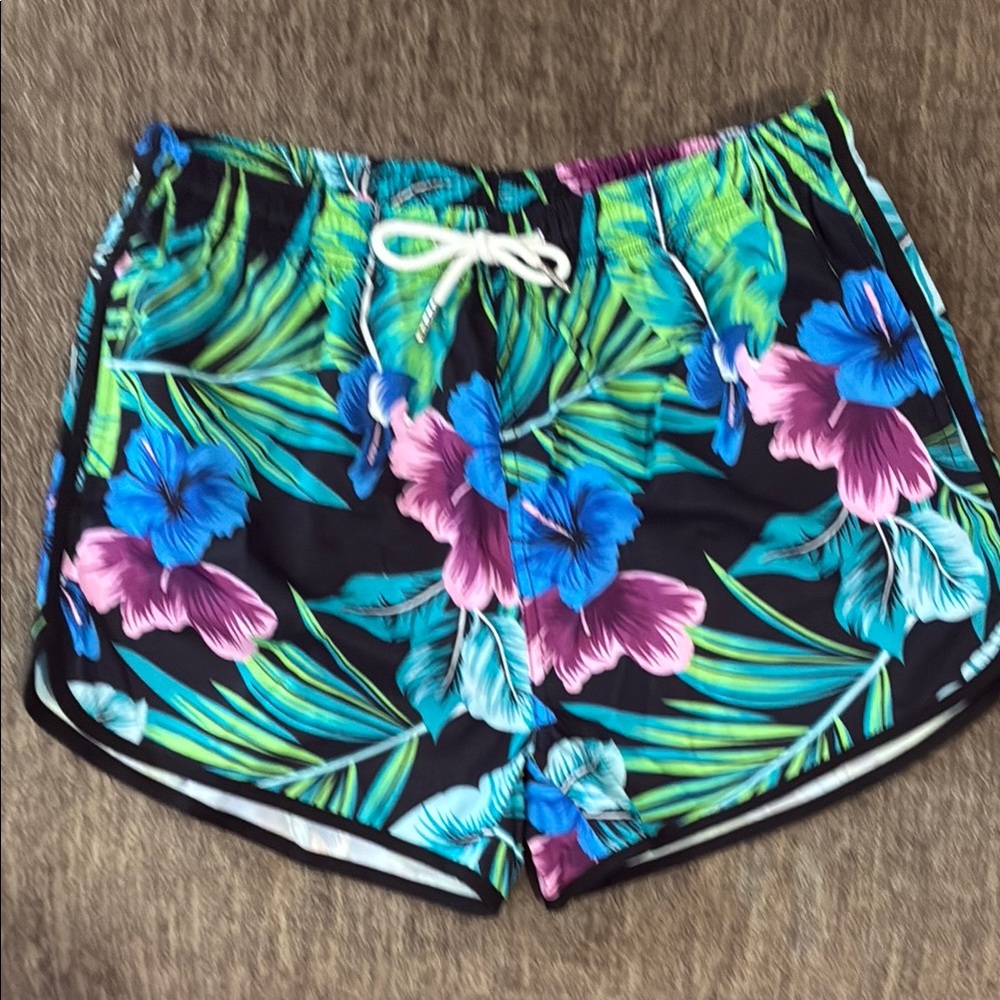 Tropical Floral Board Shorts